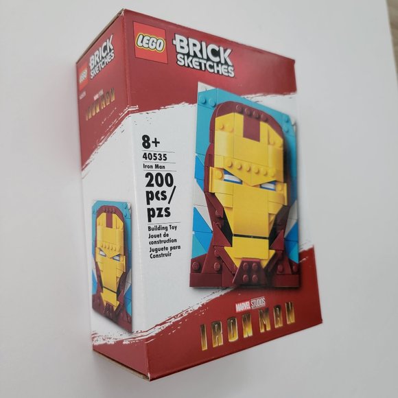 LEGO Brick Sketches Iron Man - Marvel Super Heroes, new - Picture 4 of 9